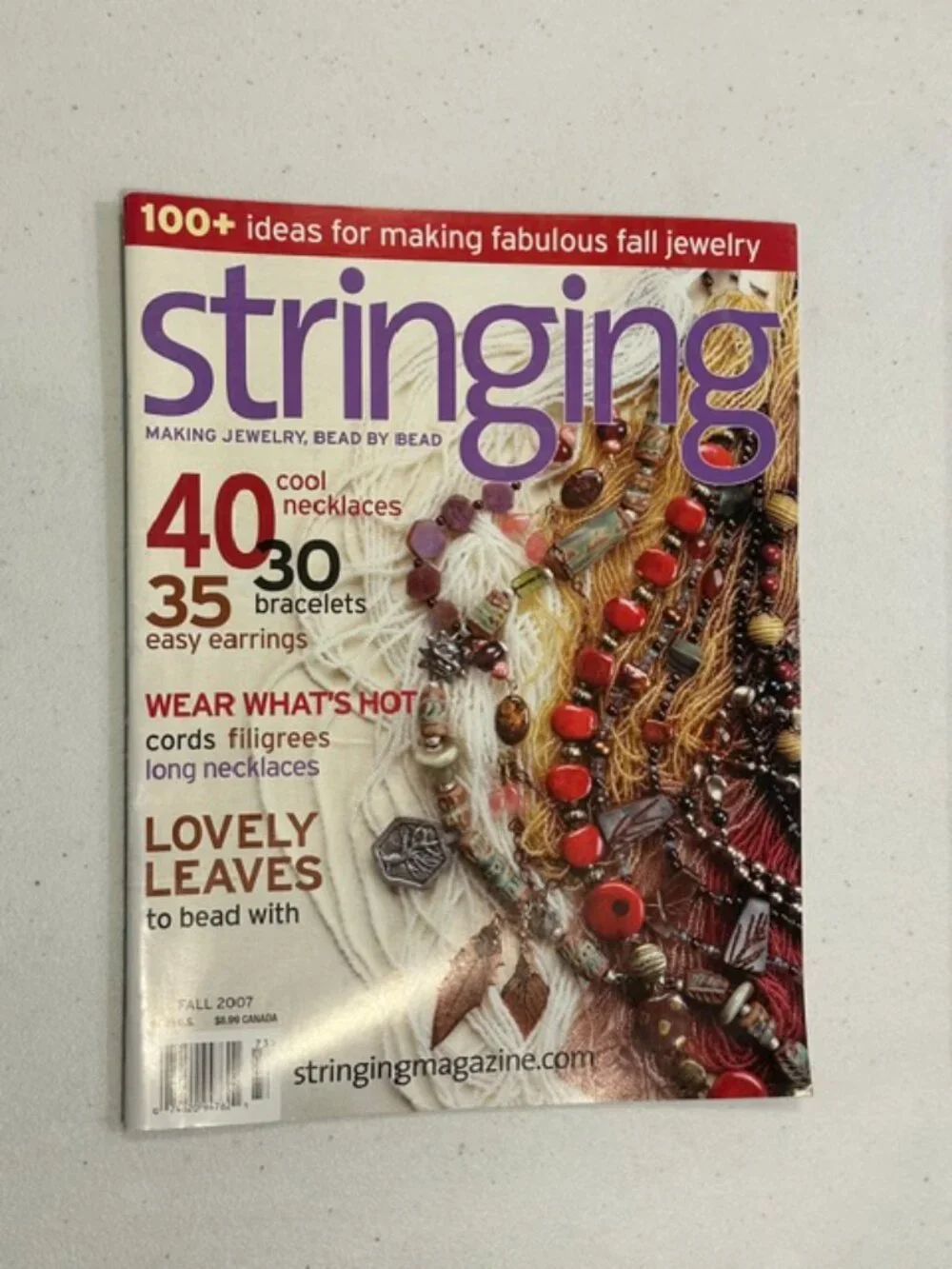 TWO (2) Issues of Stringing Magazine-Fall & Winter 2007